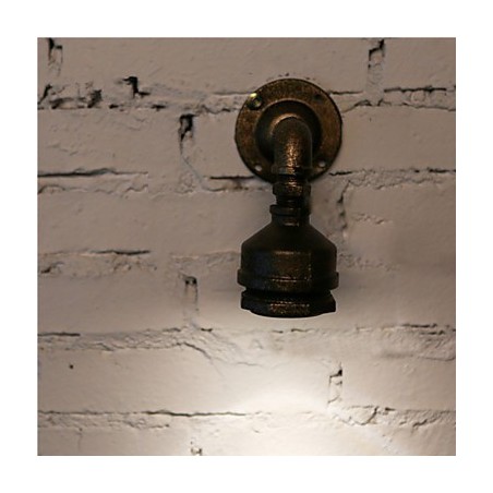 Luminária de parede estilo loft, cano de água de ferro, luminária de parede vintage industrial para iluminação interna de casa Luminária de parede estilo loft, cano de água de ferro, luminária de parede vintage industrial para iluminação interna de casa
