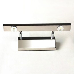 Apliques de parede Iluminação de banheiro Luzes de parede de leitura Mini estilo moderno contemporâneo Metal