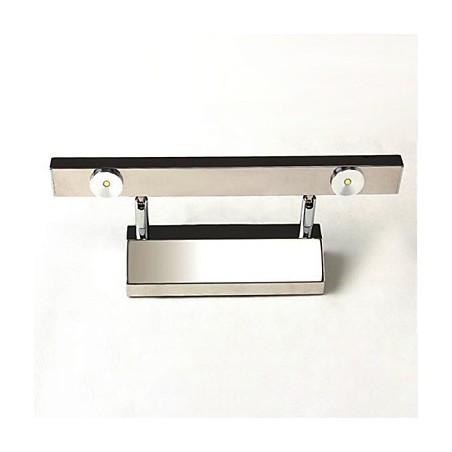 Apliques de parede Iluminação de banheiro Luzes de parede de leitura Mini estilo moderno contemporâneo Metal