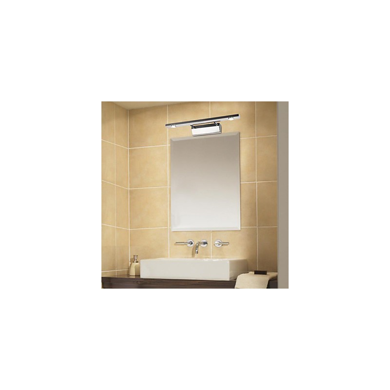 Apliques de parede Iluminação de banheiro Luzes de parede de leitura Mini estilo moderno contemporâneo Metal