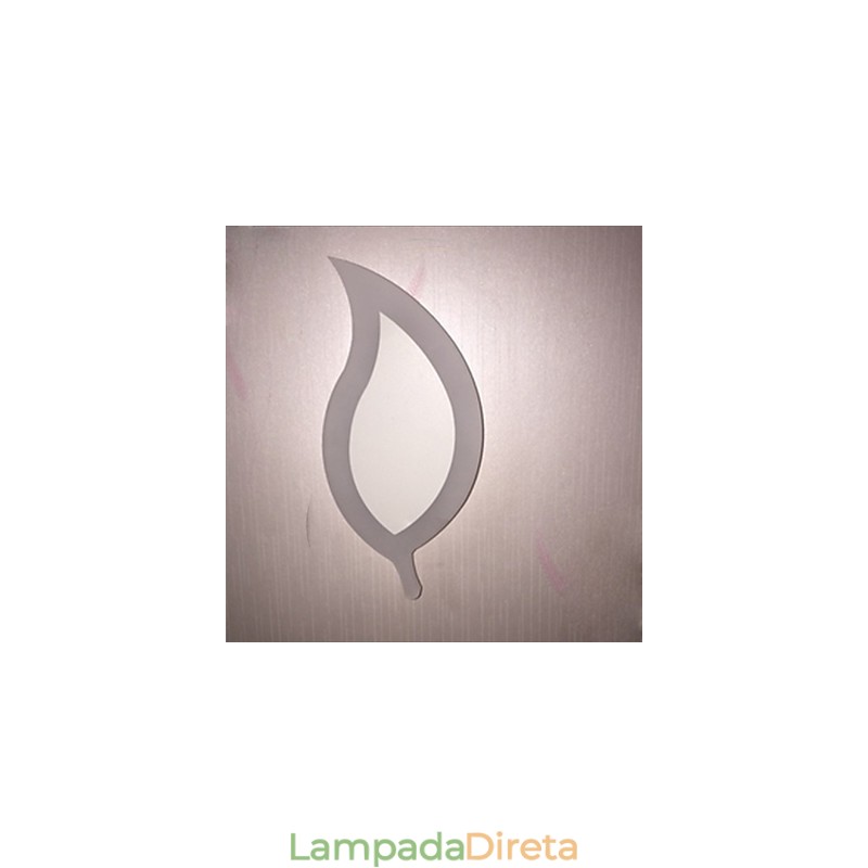 Criativo Simples Moda Moderna Acrílico Contraído Luminária de Parede Liga Pequenas Folhas Luz