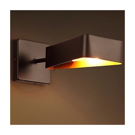 Luminária de parede industrial loft criativa de ferro forjado com restauração de formas antigas Luminária de parede industrial loft criativa de ferro forjado com restauração de formas antigas