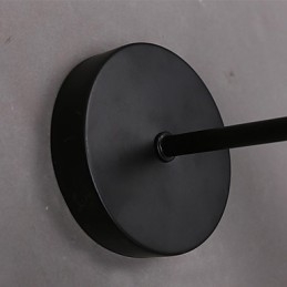 Luminária de parede decorativa de ferro forjado retrô com toranja e personalidade criativa