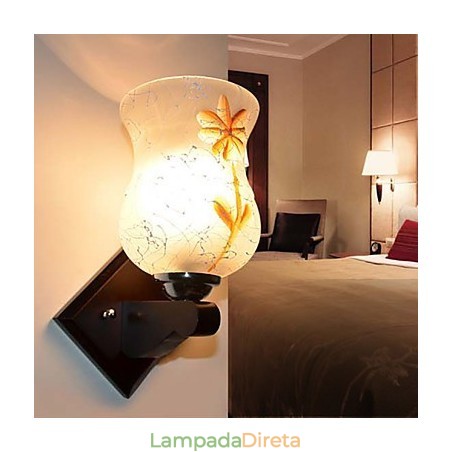 Luminária de parede criativa de madeira maciça para quarto, cabeceira de cama, luzes Luminária de parede criativa de madeira maciça para quarto, cabeceira de cama, luzes