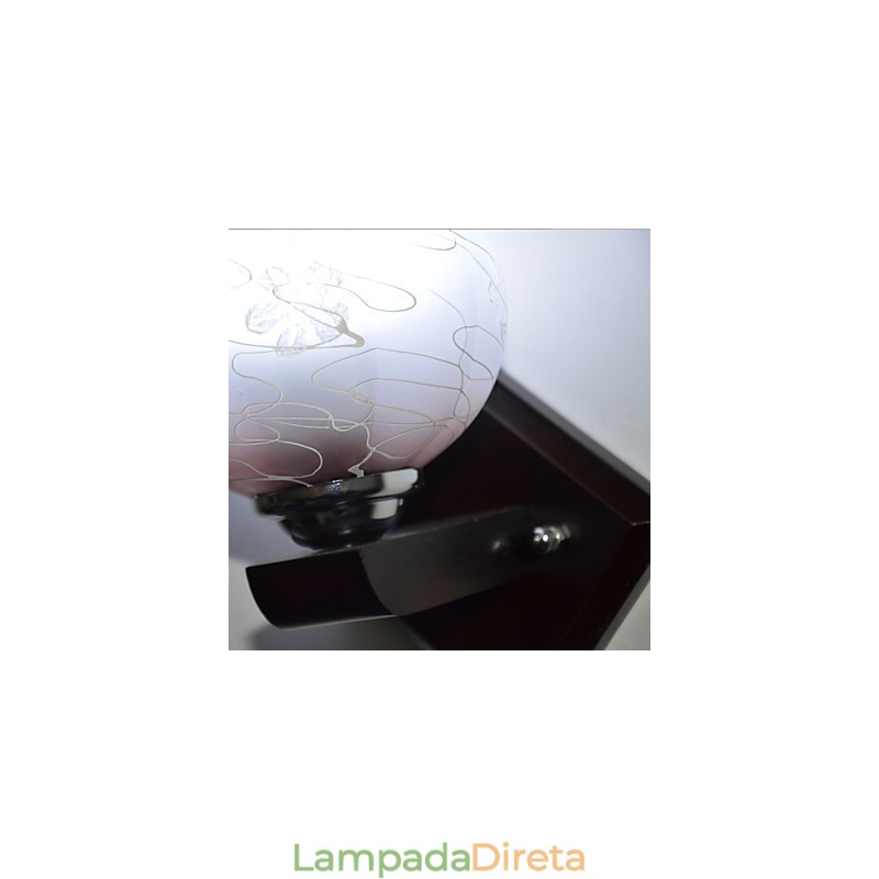 Luminária de parede criativa de madeira maciça para quarto, cabeceira de cama, luzes