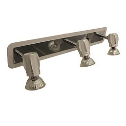 Moderno Chrome Wall Lights Luzes de banheiro com 3 luzes