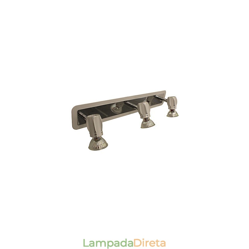 Moderno Chrome Wall Lights Luzes de banheiro com 3 luzes