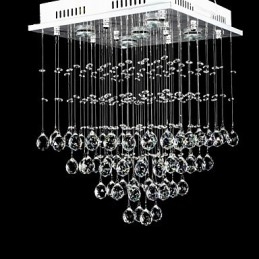 Moderno Contemporâneo Cristal Galvanizado Montagem Embutida