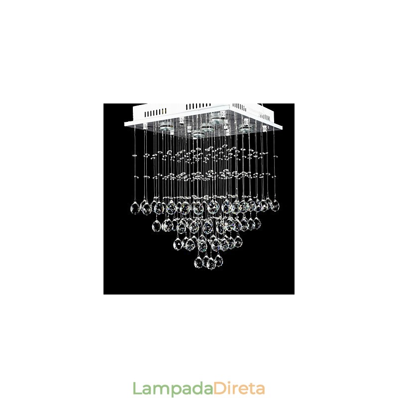 Moderno Contemporâneo Cristal Galvanizado Montagem Embutida