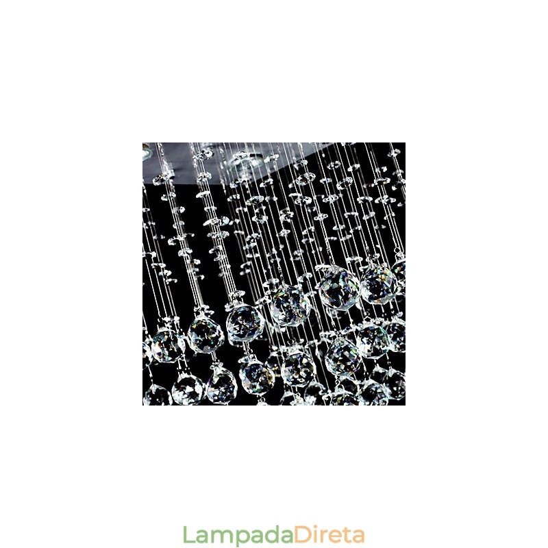 Moderno Contemporâneo Cristal Galvanizado Montagem Embutida