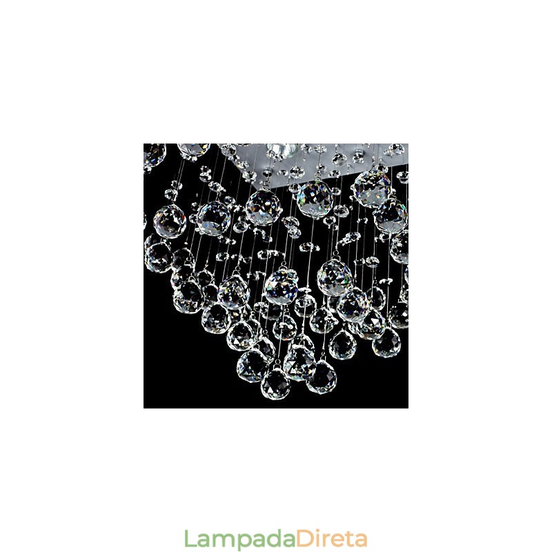 Moderno Contemporâneo Cristal Galvanizado Montagem Embutida