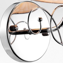 Apliques de parede Iluminação de banheiro Luzes de parede externas Mini estilo moderno contemporâneo Metal