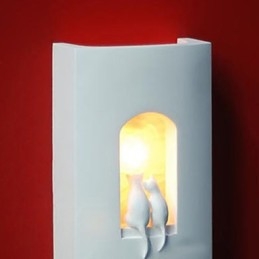 Moda Quente Quarto Infantil Pendurado Luz Criativa Kitty Gesso Lâmpada de Parede Luzes