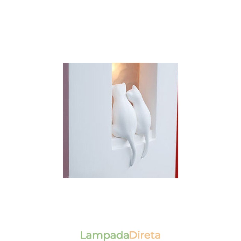 Moda Quente Quarto Infantil Pendurado Luz Criativa Kitty Gesso Lâmpada de Parede Luzes