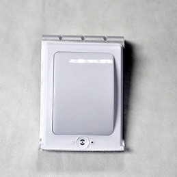 Sensor de voz ao ar livre lâmpada de luz solar alimentada por energia solar paisagem jardim parede cerca