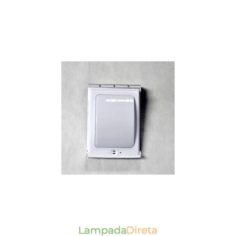 Sensor de voz ao ar livre lâmpada de luz solar alimentada por energia solar paisagem jardim parede cerca
