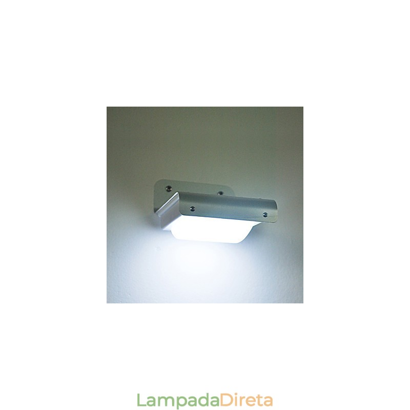 Sensor de voz ao ar livre lâmpada de luz solar alimentada por energia solar paisagem jardim parede cerca