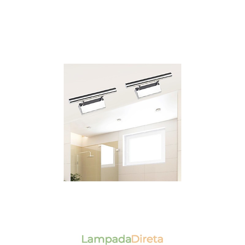 Iluminação de banheiro Wall Washers Luzes de parede de leitura Mini estilo moderno contemporâneo Metal