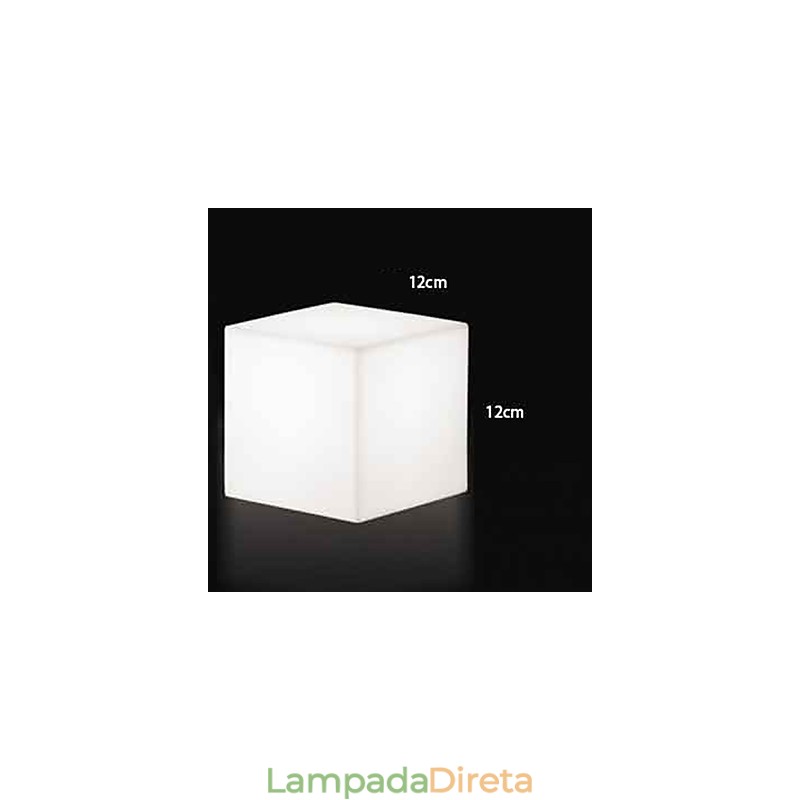 Luminária de parede Inception de cubo de Natal