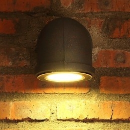Luminária de parede estilo loft, vintage, para balcão de bar, com cano de água, holofote, iluminação para lote, lâmpada para varanda e escada