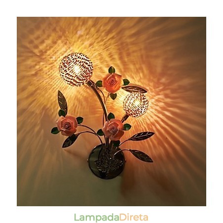 Apliques de parede Cristal Moderno Contemporâneo Metal Apliques de parede Cristal Moderno Contemporâneo Metal