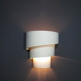 Luminária de parede espiral de design moderno de alta qualidade Luminária de parede criativa