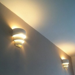 Luminária de parede espiral de design moderno de alta qualidade Luminária de parede criativa