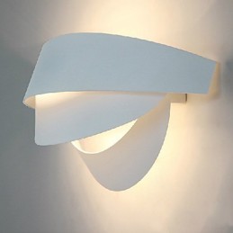 Luminárias de parede embutidas modernas contemporâneas de metal