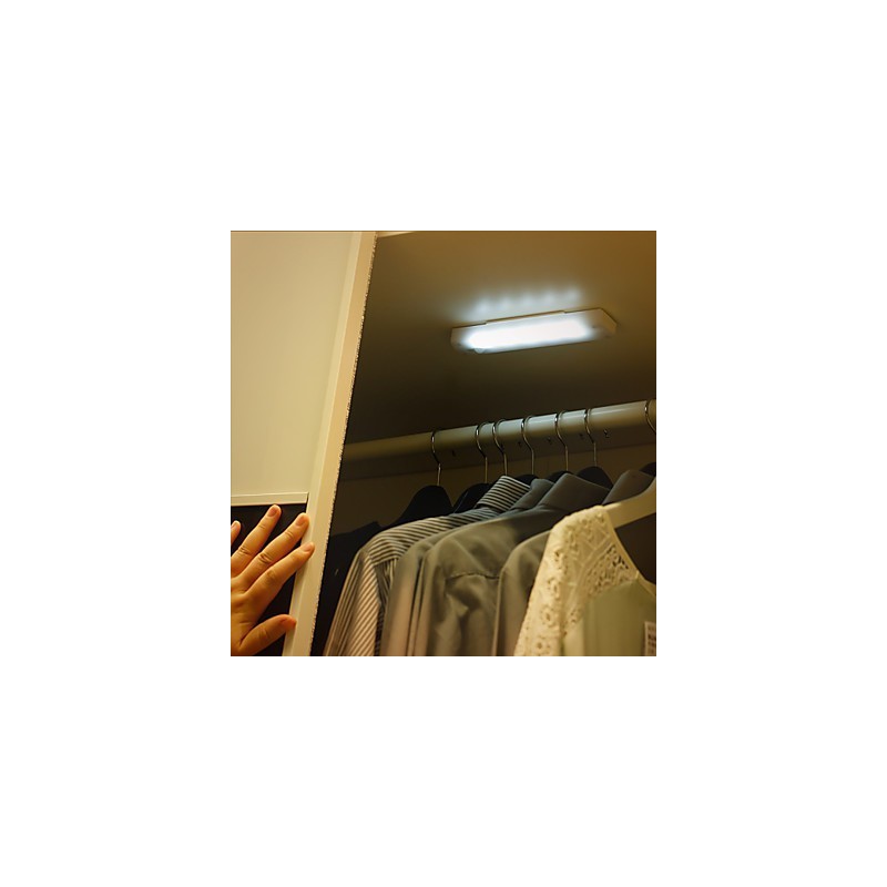 Indução do corpo humano como luz de sapato de placa ultrafina pegajosa Ambry, uma luz noturna, lâmpada de parede