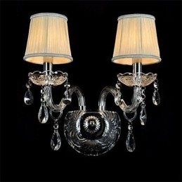 Cristal Mini Estilo Arandelas de Parede Vela Luzes de Parede Modernas Contemporâneas Vidro