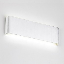 Luminárias de parede embutidas modernas contemporâneas de metal