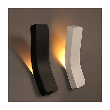 Luminária de parede de ferro forjado curvado criativo contraído e contemporâneo com luzes elétricas Luminária de parede de ferro forjado curvado criativo contraído e contemporâneo com luzes elétricas