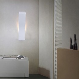 Luminária de parede de ferro forjado curvado criativo contraído e contemporâneo com luzes elétricas