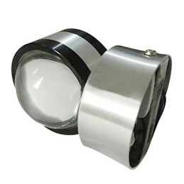 Luminárias de parede embutidas modernas contemporâneas de metal
