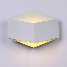 Luminária de parede acrílica criativa com diamante