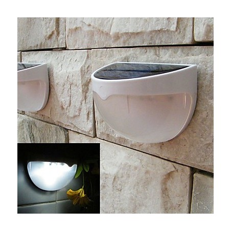 Lâmpada Solar Movida a Energia Solar Luz de Jardim Externa Sensor Automático Luz Solar Ativada (Branco) Lâmpada Solar Movida a Energia Solar Luz de Jardim Externa Sensor Automático Luz Solar Ativada (Branco)