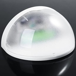 Lâmpada Solar Movida a Energia Solar Luz de Jardim Externa Sensor Automático Luz Solar Ativada (Branco)