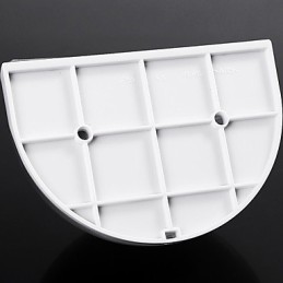Lâmpada Solar Movida a Energia Solar Luz de Jardim Externa Sensor Automático Luz Solar Ativada (Branco)
