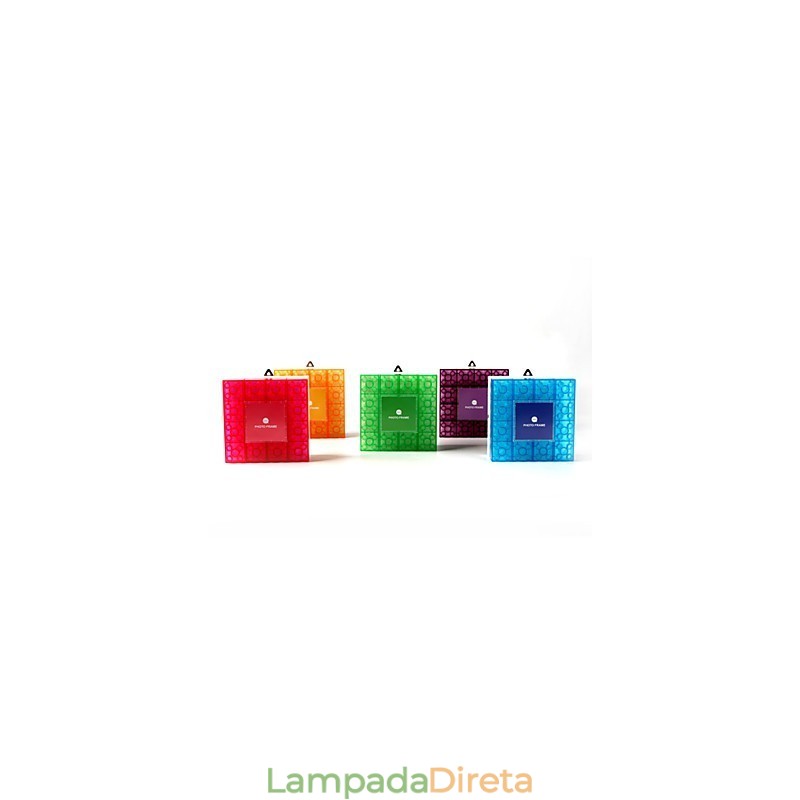 Blocos criativos Moldura Luz Colorida Bonitos Pequenos Presentes Lâmpada de Parede Cinto Gancho Luzes