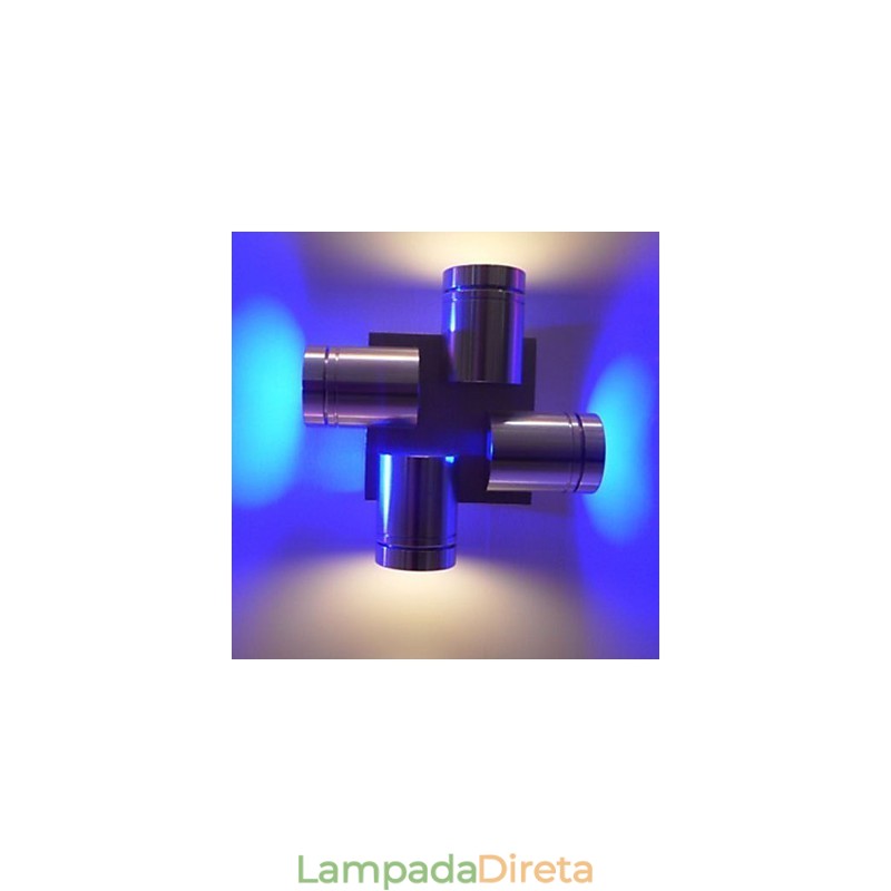 Mini Estilo Flush Mount Wall Lights Moderno Contemporâneo Metal