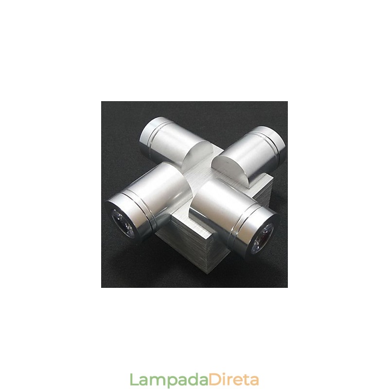 Mini Estilo Flush Mount Wall Lights Moderno Contemporâneo Metal