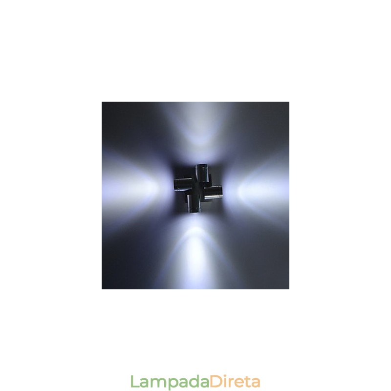 Mini Estilo Flush Mount Wall Lights Moderno Contemporâneo Metal