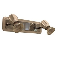 Moderno Chrome Wall Lights Luzes de banheiro com 2 luzes