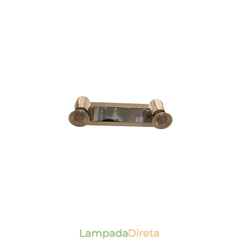 Moderno Chrome Wall Lights Luzes de banheiro com 2 luzes