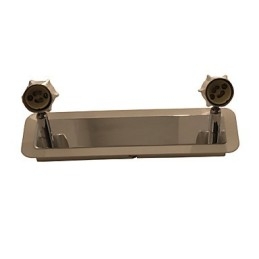 Moderno Chrome Wall Lights Luzes de banheiro com 2 luzes