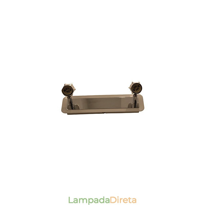 Moderno Chrome Wall Lights Luzes de banheiro com 2 luzes