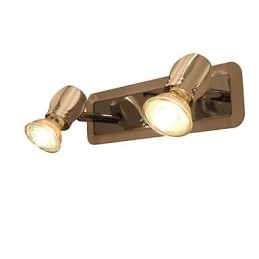 Moderno Chrome Wall Lights Luzes de banheiro com 2 luzes