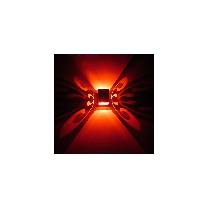 Luminária de parede criativa borboleta