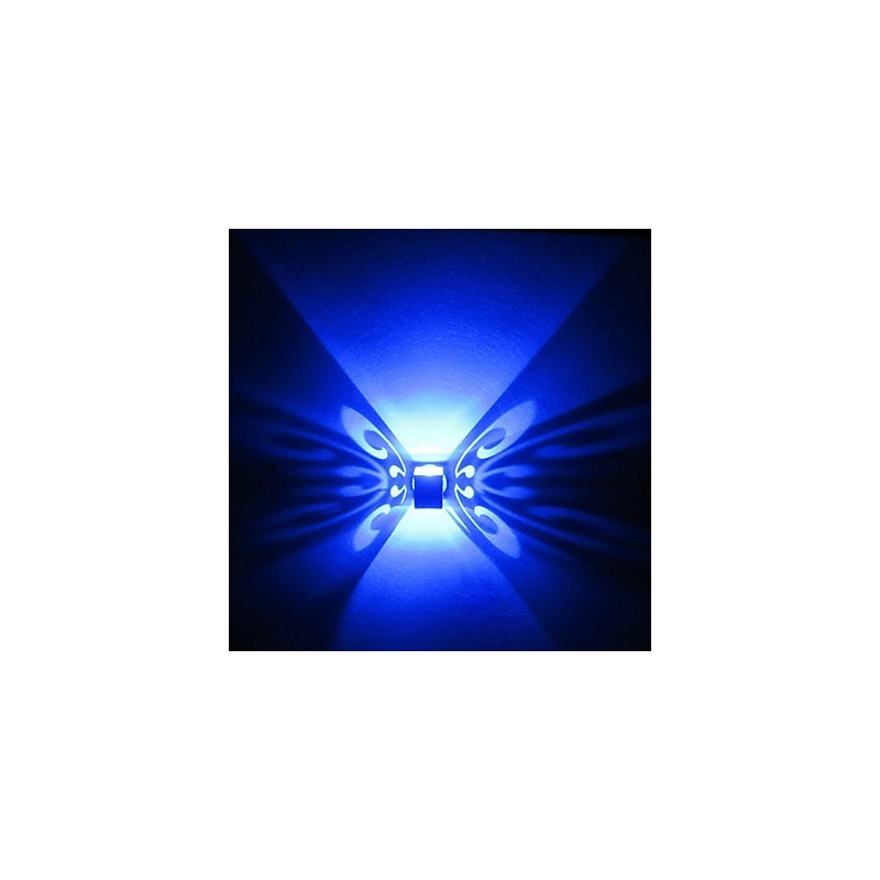 Luminária de parede criativa borboleta