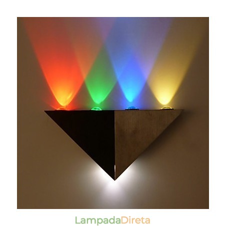 Lâmpada Multi T Temperatura de Cor Modelo de Barra Criativa Arandelas de Parede Metal Lâmpada Multi T Temperatura de Cor Modelo de Barra Criativa Arandelas de Parede Metal